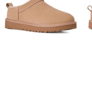 UGG Classic Classic Micro Pull Tab Round Toe Booties